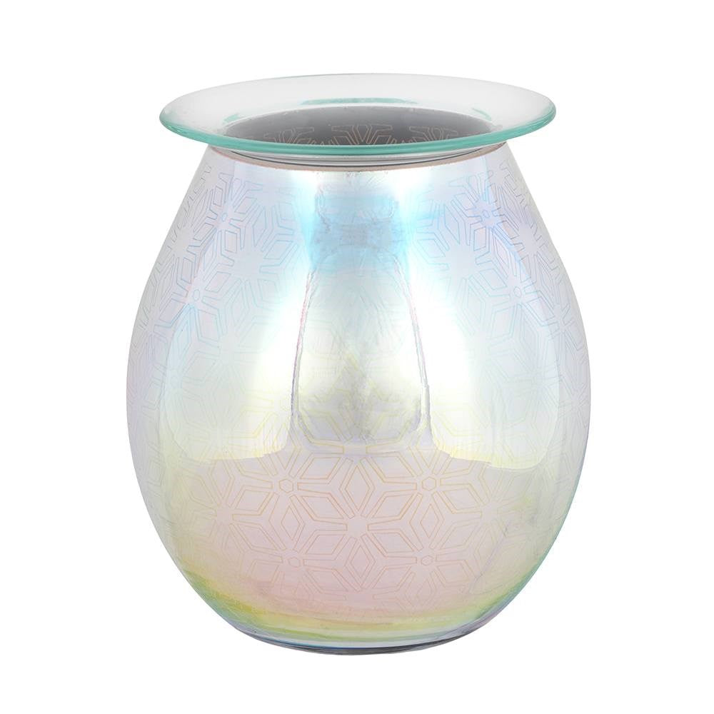3D Geometric Flower Light Up Electric Warmer