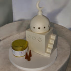 Rawdah Al- Madinah Incense cones & Mosque Warmer Set