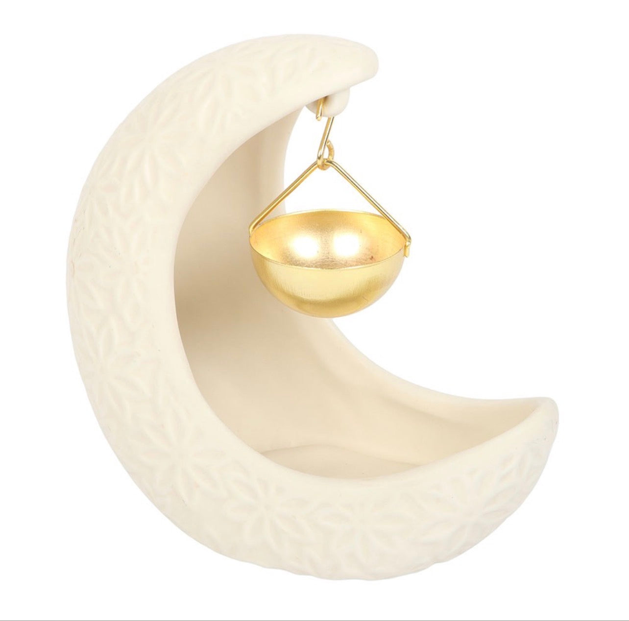 Crescent moon warmer